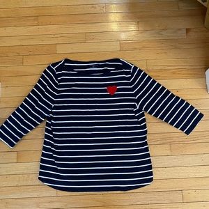 Talbots striped t-shirt